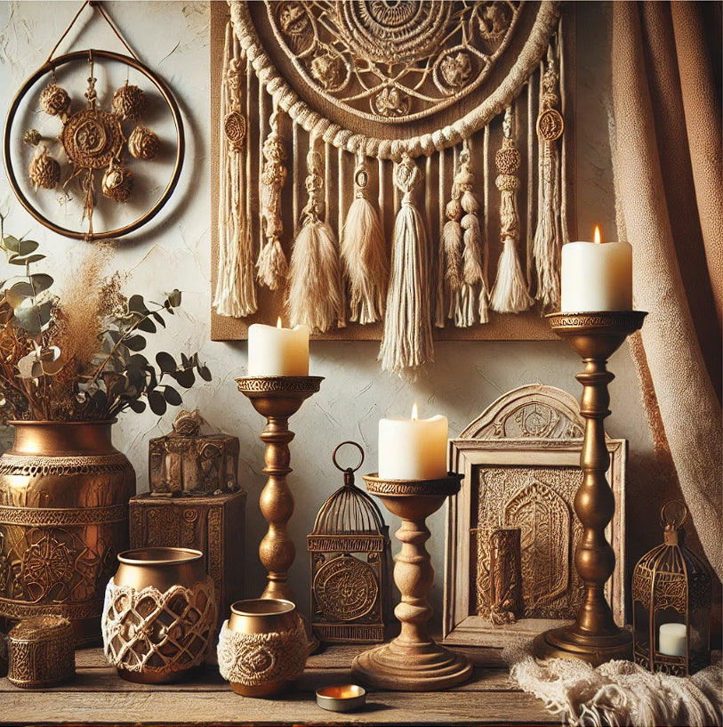 Boho & Vintage-Style Decor Items - candletown.net