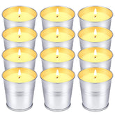 12pcs Citronella Candles for Outdoor Use - candletown.net