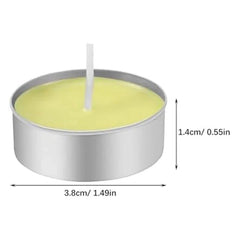 150Pcs Aluminum Tea Lights Cups with Candle Wicks for DIY Candle Making - candletown.net