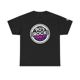 PERZA 90’s Rock ONLY Pyöreä logo t-paita