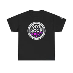 PERZA 90’s Rock ONLY Pyöreä logo t-paita