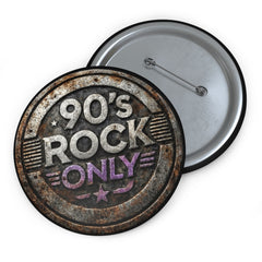 Perza 90’s Rock ONLY Vintage Pyöreä Logo Pinssi