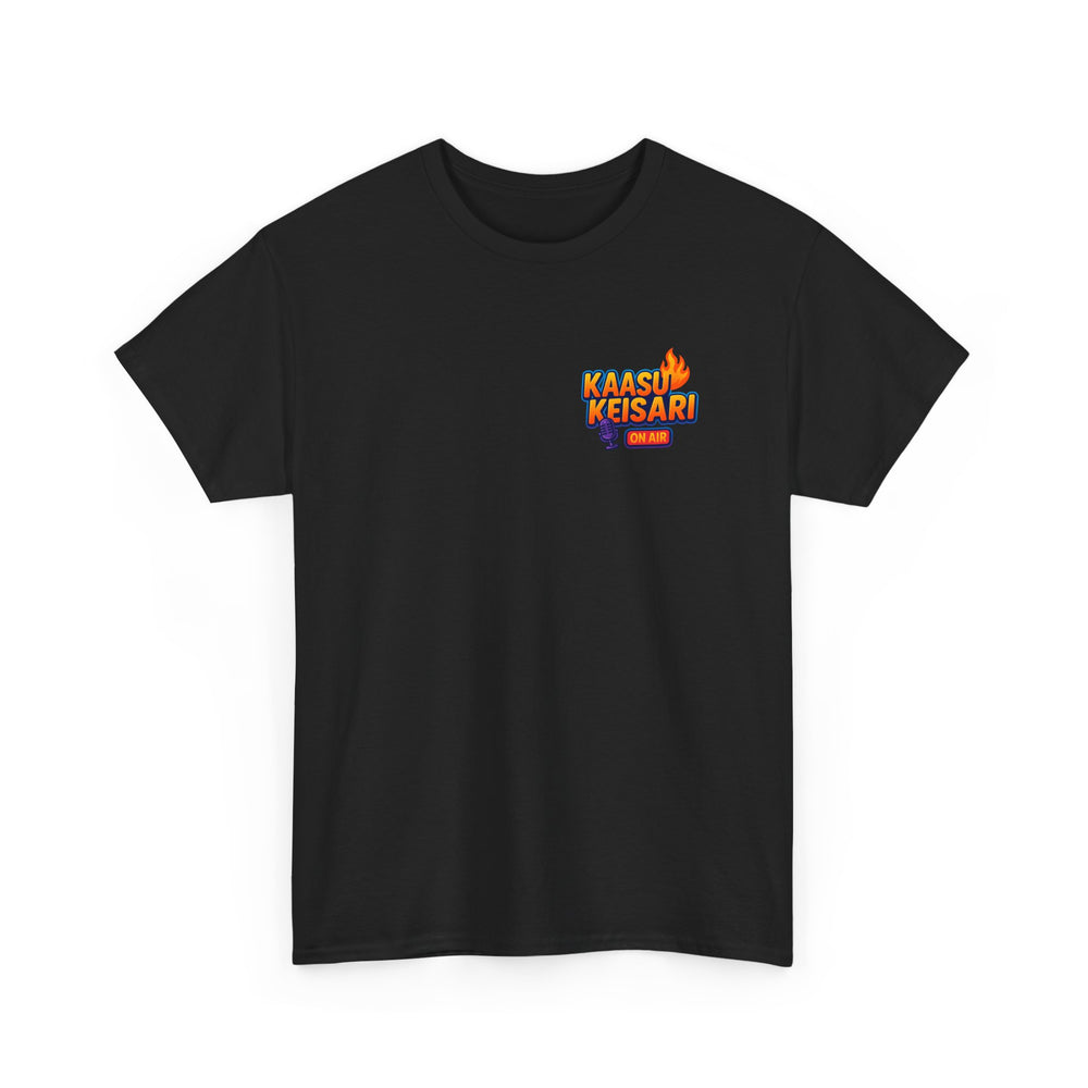 Kaasukeisari Flame Logo Heavy Cotton Tee - candletown.net