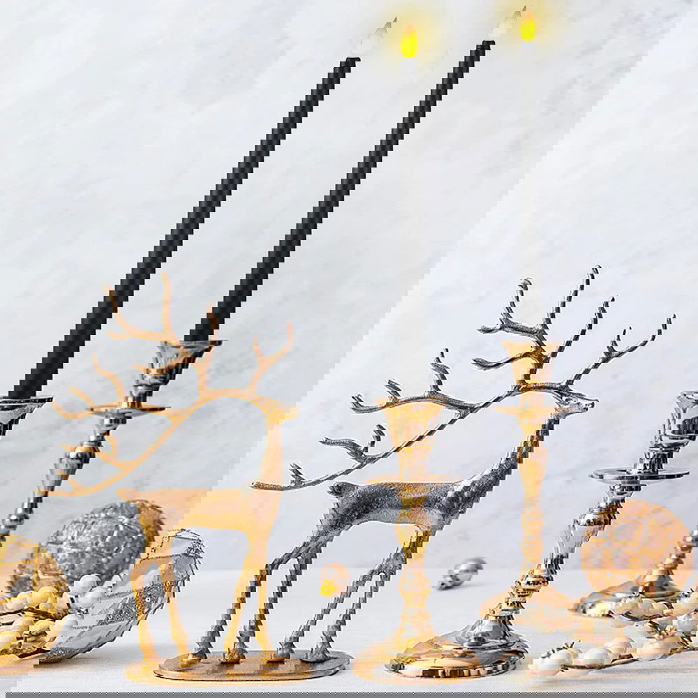 2Pcs Flameless LED Taper Candles - Elegant and Safe Candlelight for Any Occasion - candletown.net