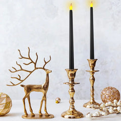 2Pcs Flameless LED Taper Candles - Elegant and Safe Candlelight for Any Occasion - candletown.net