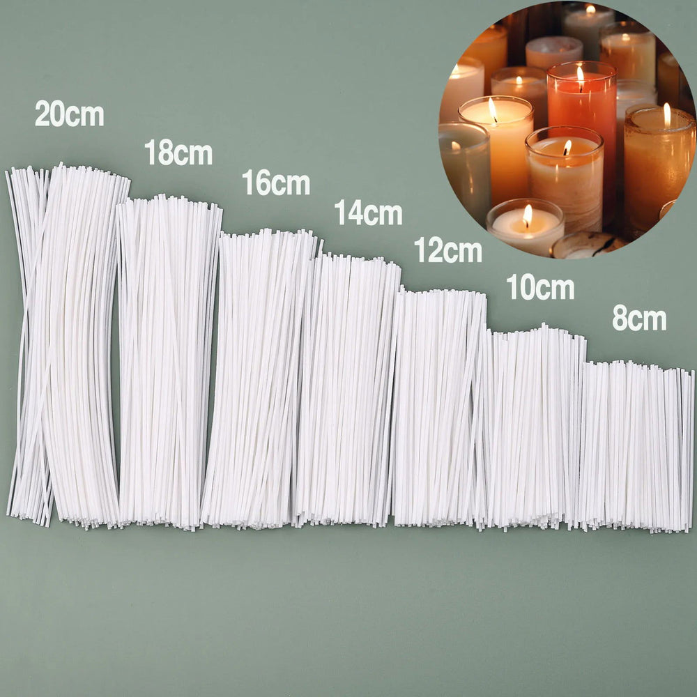 30-100pcs Waxed Cotton Candle Wicks Set - Perfect for DIY Candle Making - candletown.net