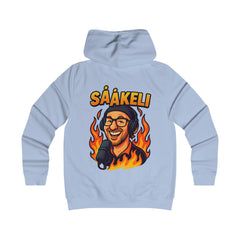 Kaasukeisari in Flames Hoodie – Women’s Fit