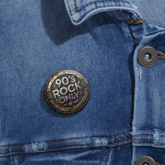 Perza 90’s Rock ONLY Vintage Pyöreä Logo Pinssi