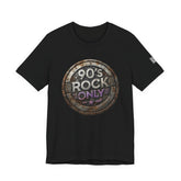 Perza 90’s Rock ONLY Vintage Round Logo T-Shirt - candletown.net