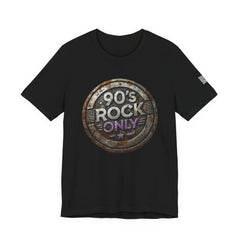 Perza 90’s Rock ONLY Vintage Round Logo T-Shirt - candletown.net