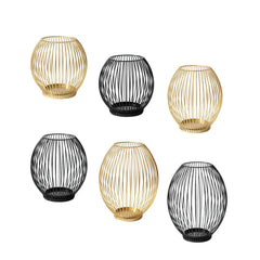 Candles Stand Party Home Pillar Candle Holder Metal Cage Candlestick for Housewarming New Year Wedding Farmhouse Anniversary - candletown.net