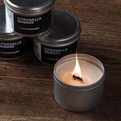 Citronella Plant Mosquito Repellent Candle – Safe for Children – 45h Burn Time - candletown.net