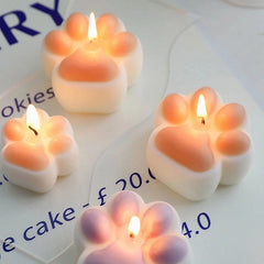 Creative Small Cat Paw Aroma Candles - Perfect Home Decoration and Birthday Gifts - candletown.net