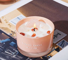 Crystal Glass Handmade Aromatherapy Candle – Elegant and Tranquil - candletown.net