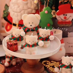 Cute Small Bear Candle - Soy Wax Aromatherapy Candle for Birthday & Christmas Gifts - candletown.net
