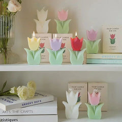 Handmade Tulip Soy Wax Candle - candletown.net