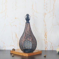 Hollow Vintage Moroccan Iron Candle Lantern for Home Decoration - candletown.net