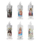 Jesus Christ Lamp - Romantic Tealight Flameless LED Devotional Prayer Candle - candletown.net
