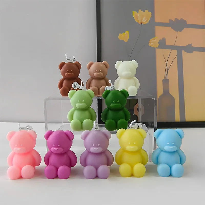 Lovely Bear Aromatherapy Candle - Adorable Scented Home Decor - candletown.net