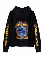 Lenkker Division Truckers of the Baltics Sea – Oversize Vetoketjuhuppari 460 g/m²