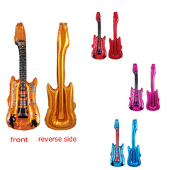 Guitar Foil Balloons Set – 12pcs Rock Band Party Decor - candletown.net