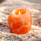 Himalayan Crystal Salt Candle Holder