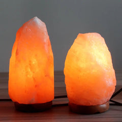 Himalayan Salt Crystal Lamp – Natural Rock Night Light - candletown.net