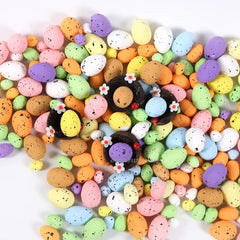 100PCS Colorful Foam Easter Eggs – Perfect for Crafts & Party Decor - candletown.net