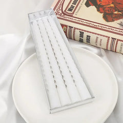 4pcs Set - Spiral Shaped Wax Candles