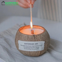 Eco-Friendly Soy Wax Aromatherapy Candle with Wooden Wick - candletown.net