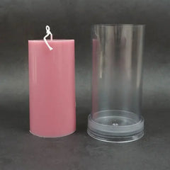 Large Cylindrical Candle Mold for DIY Pillar Candles