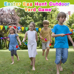 Wooden Egg & Spoon Race Game – Easter Balance Challenge