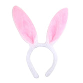 Plush Bunny Ears Headband – Cute & Soft for Easter & Cosplay - candletown.net
