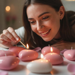 Heart Shaped Scented Candles – Valentine’s Day Set