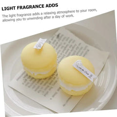Scented Macaron Candles - Adorable Pastel Color Candle For Gift And Decoration - candletown.net