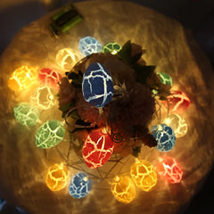 1.5m 10-LED Easter Egg String Lights – Festive Glow for Spring - candletown.net