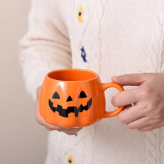 Halloween Kurpitsamuki – 4 dl Keraaminen Kahvimuki