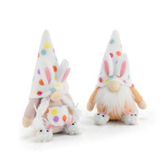 Easter Polka Dot Gnome – Faceless Spring Decoration - candletown.net
