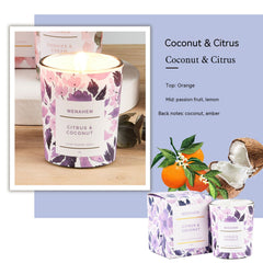 Smoke-Free Aromatherapy Candle Flower Gift – Uplifting Fragrance and Elegance - candletown.net