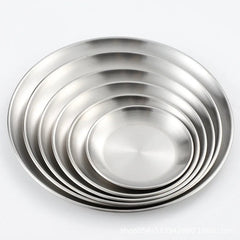 Stainless Steel Candle Plate - No Drip Tray for Safe Candle Use - candletown.net