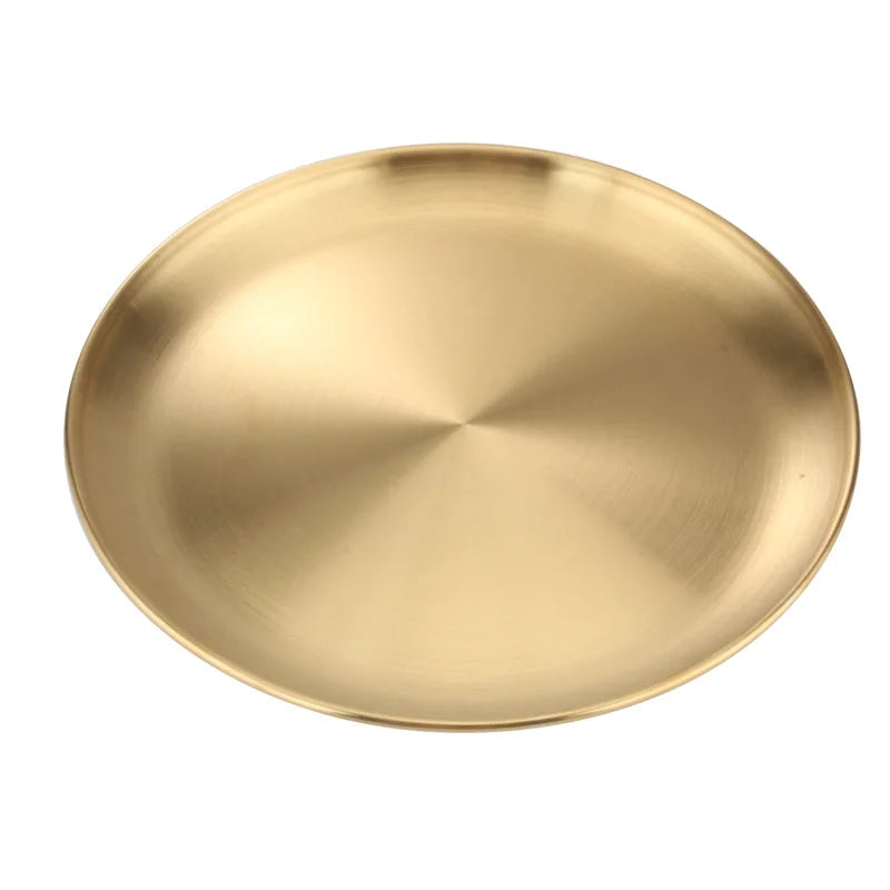 Stainless Steel Candle Plate - No Drip Tray for Safe Candle Use - candletown.net