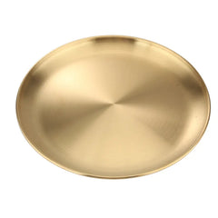 Stainless Steel Candle Plate - No Drip Tray for Safe Candle Use - candletown.net
