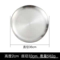 Stainless Steel Candle Plate - No Drip Tray for Safe Candle Use - candletown.net