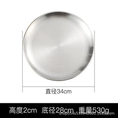 Stainless Steel Candle Plate - No Drip Tray for Safe Candle Use - candletown.net