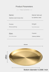 Stainless Steel Candle Plate - No Drip Tray for Safe Candle Use - candletown.net