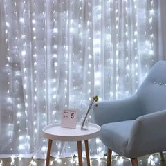 USB Curtain LED String Lights - 3/4/6M Remote Control Fairy Lights - candletown.net