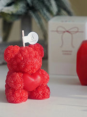 Valentine's Day Teddy Bear Scented Candle - candletown.net