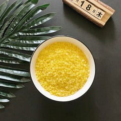 Yellow Beeswax Natural Wax Particles – Perfect for DIY Candle Making, Lipstick, and Cosmetics. - candletown.net