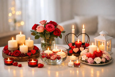 9 Valentine Candle Centerpiece Ideas to Try