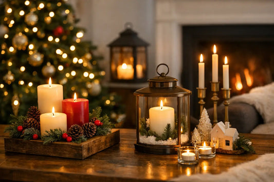 11 Christmas Candle Decor Ideas for Cozy Rooms